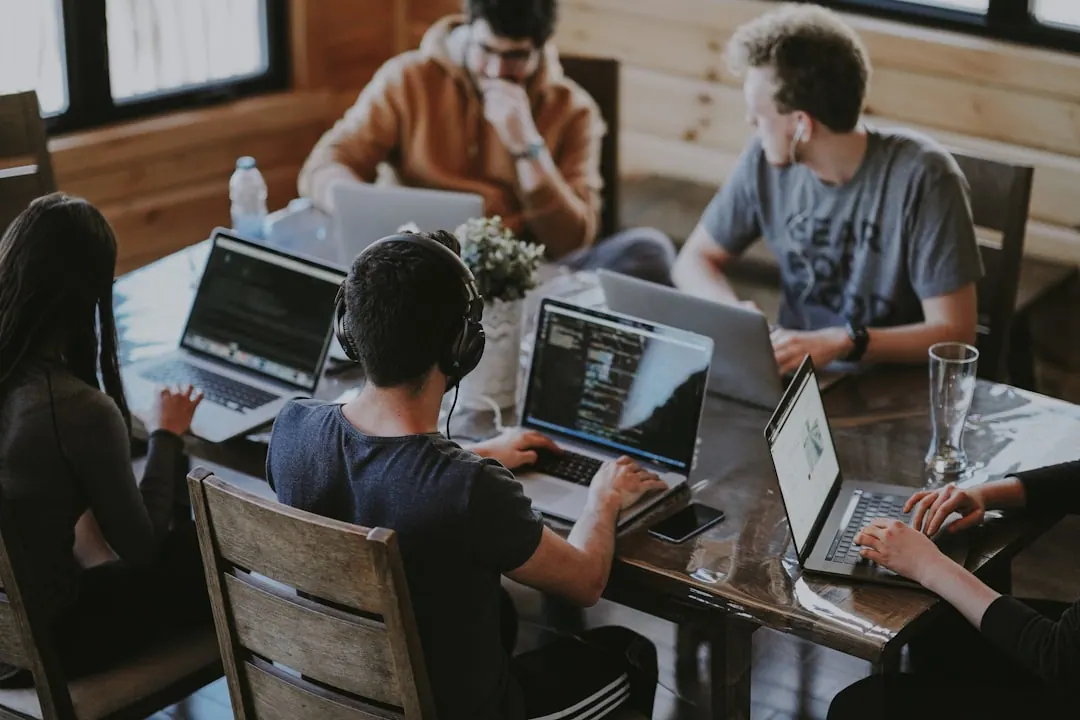 Conference or meeting space for investors