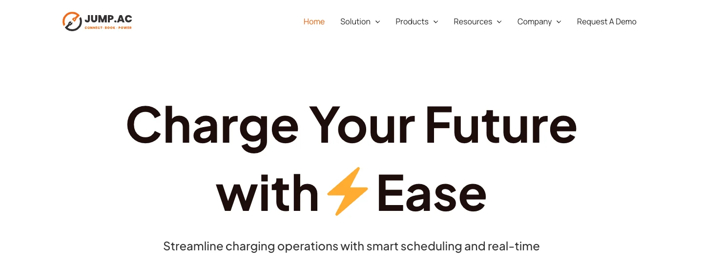 Jump.ac · 2024 – present, E-mobility · Lead Developer