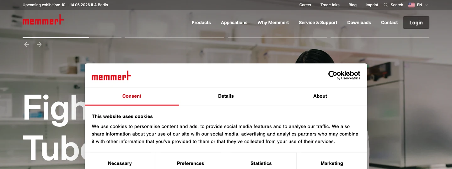 Memmert · 2023 – 2024, Manufacturing · Consultant