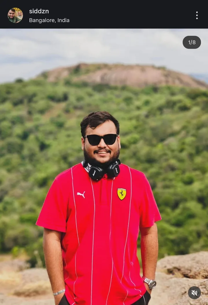 Portrait of Siddhesh Jain, Design Lead